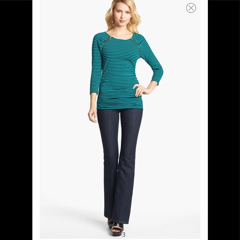 Michael Kors Sausalito Bootcut Stretch Jeans New